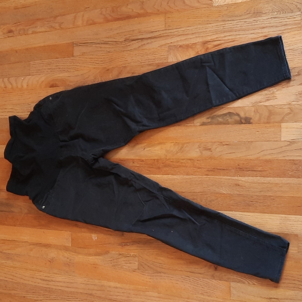A Pea in the Pod Black Skinny Maternity Jeans Medium
